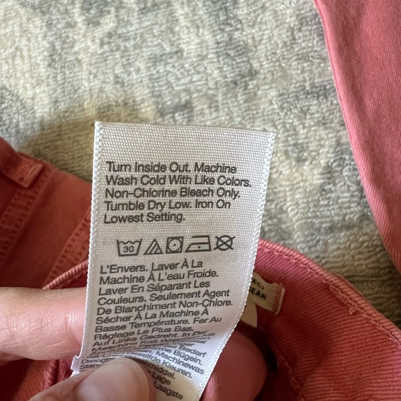 Madewell The Perfect Vintage Jean: Botanical Dye Edition in Sunset - Picture 11 of 13